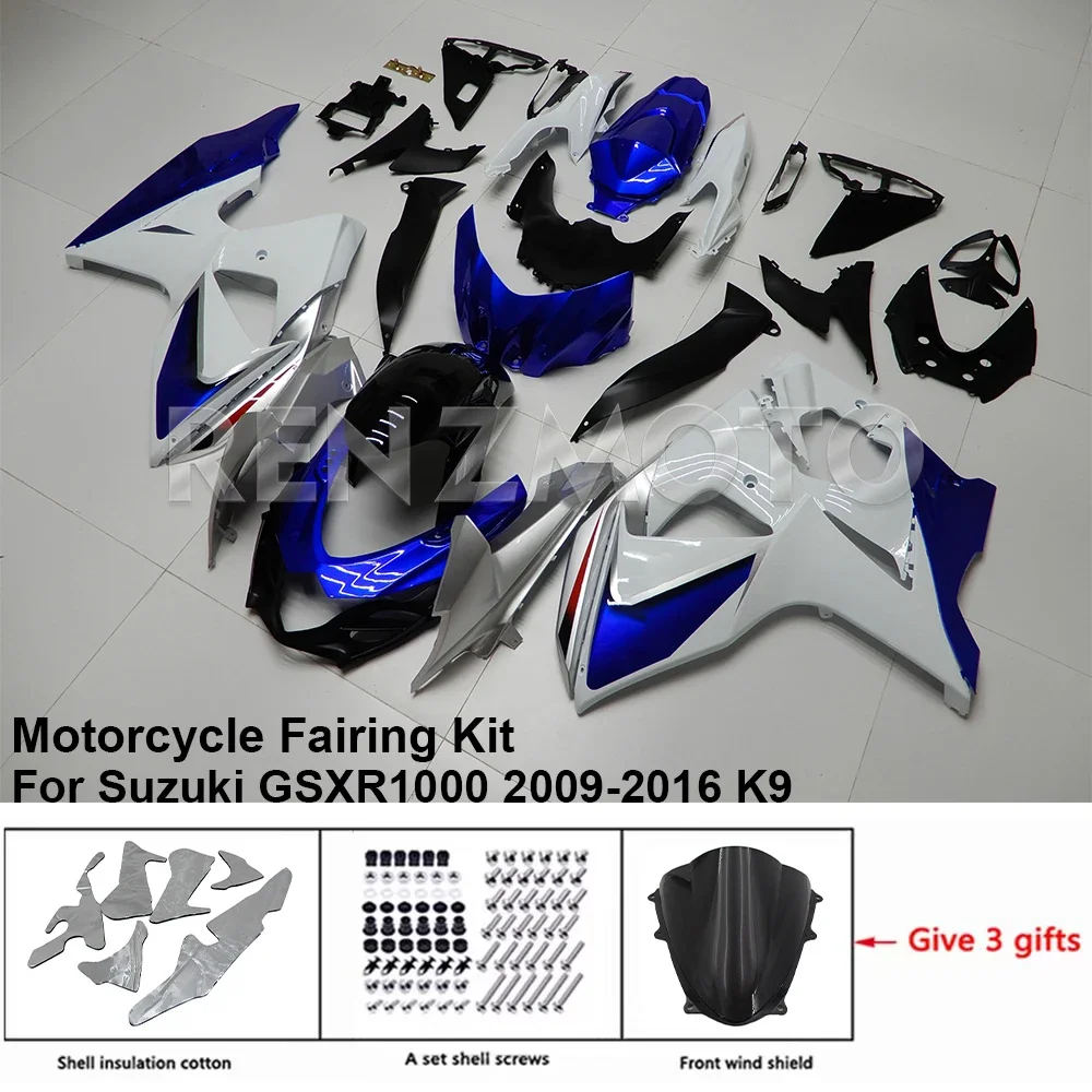 

Motorcycle Fairing Set Body Kit Plastic For Suzuki GSXR1000 GSX-R1000 2009-2016 K9 Accessories Injection Bodywork S1009-111a