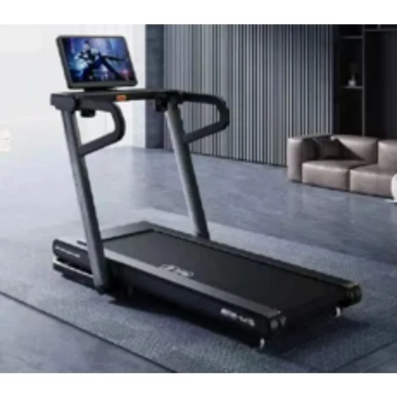 جهاز سير منزلي كهربائي بدون فرش، جهاز سير منزلي تجاري قابل للطي لصالة الألعاب الرياضية واللياقة البدنية، جهاز سير مزود بمحرك مع FIT