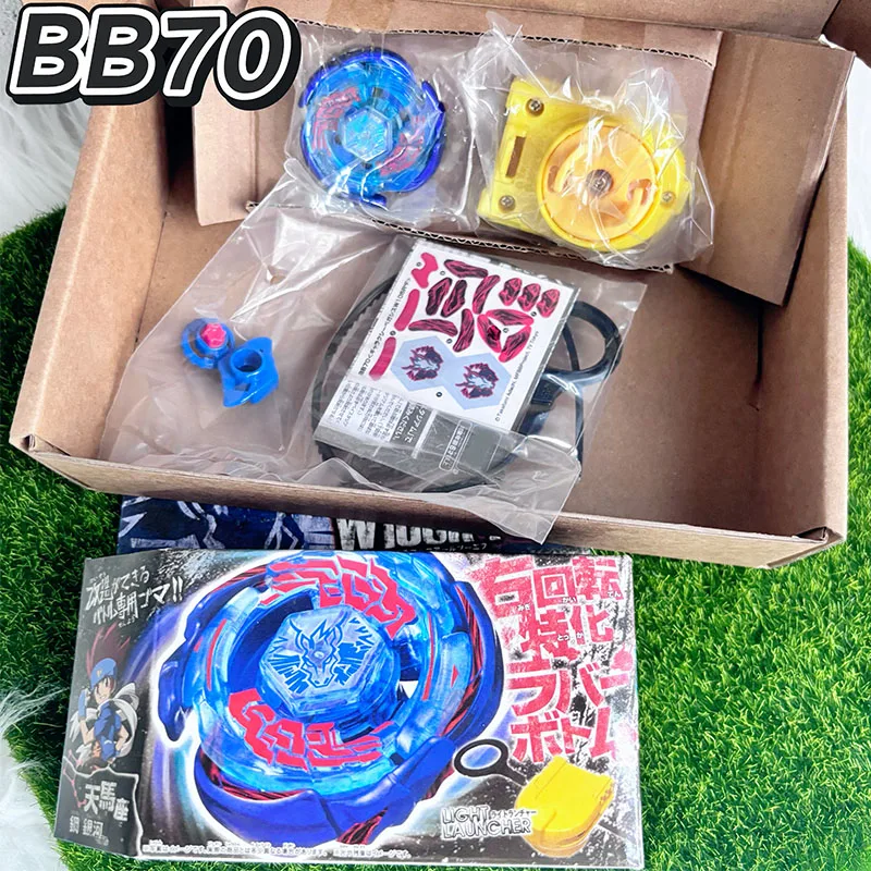 

Новый комплект гироскопов BB70 (включая передатчик) с сине-красным прозрачным корпусом, однолопастным ротором и узором в стиле Pegasus.