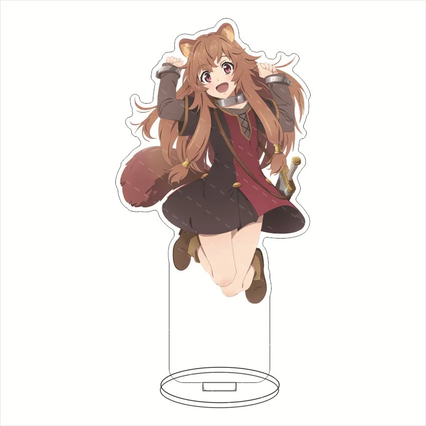 Anime The Rising of the Shield Hero Acrylic Stand Model Cosplay Characters Ornament Accessories Collection Christmas Gifts 15CM