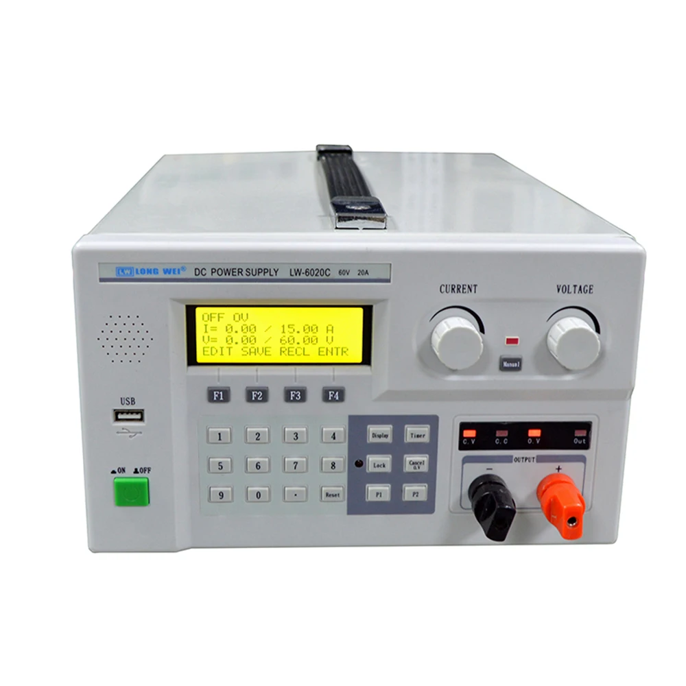 

LW-6050C 60V 50A High Power 3KW Pogrammable DC Stabilized Power Supply Laboratory Adjustable Power Source