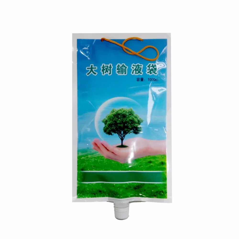 10 pcs Wholesale 1000ML plastic tree infusion bags for Flower Plant Transplant Home Garden Drip or Gardening Irrigation System