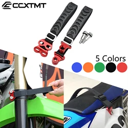 Motorcycle CNC Front Rear Rescue Traction Strap Pull Sling Belt For Kawasaki KTM Yamaha Honda CRF250R CRF450R 125-500 Universial