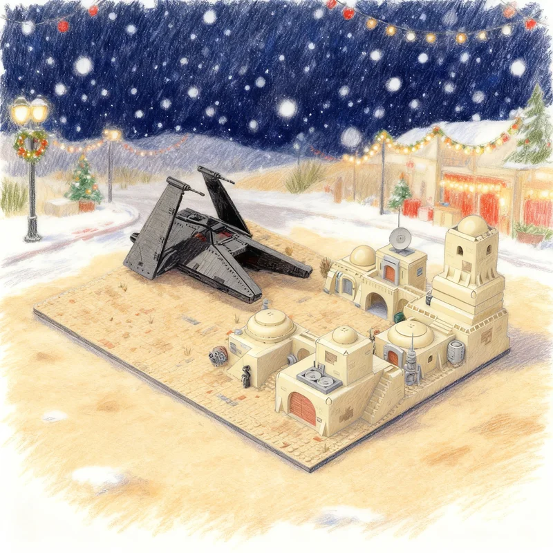 

8212pcs MOC SW Obi Wan Arrival Of The Inquisitors On Star Battle Model Building Blocks DIY Creative Gift Display Decor Premium