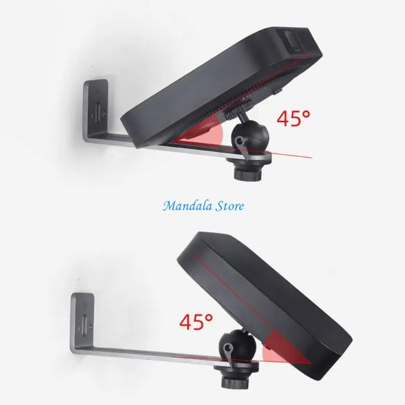 توفر دعامات الحائط المعدنية القوية لأجهزة العرض U2JC سهولة التعديل لمختلف العلامات التجارية