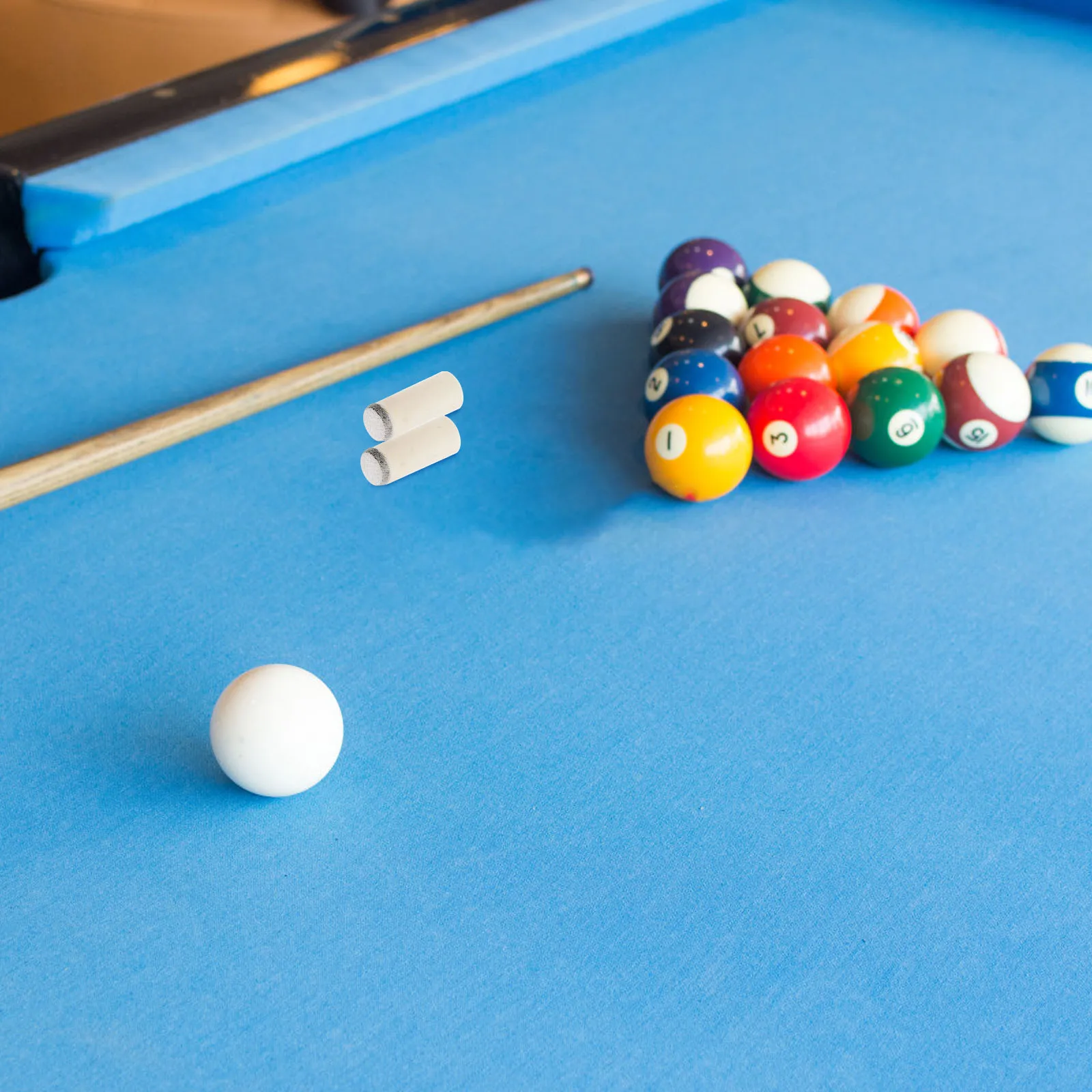 

100Pcs Billiard Cue Parts Pool Balls Billiard Replacement Cue Tip Replacement 9MM Durable Easy Install Accessories