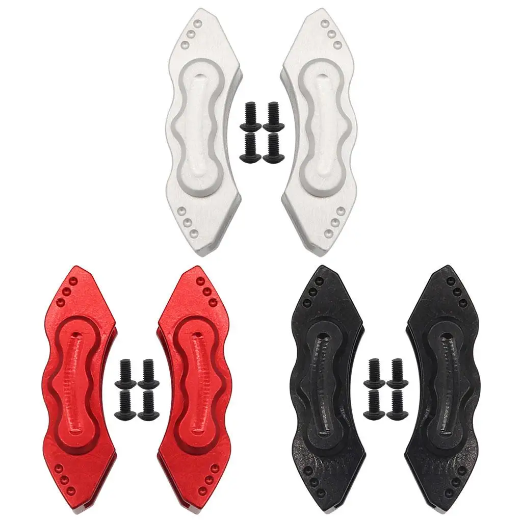 2Pcs Upgrade 1:6 RC Front/Rear Brake Caliper for 9320977 RC Crawler Accessory Replacements Spare Parts