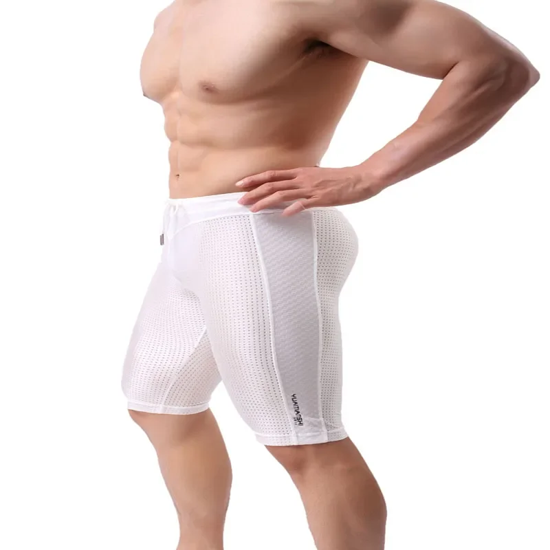 الذكور تشغيل السراويل الرجال سريعة الجافة التدريب اللياقة البدنية ضغط رياضة السراويل الرجال الرياضة قصيرة اللياقة البدنية السراويل الضيقة #3