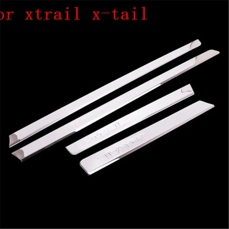 stainless steel SIDE DOOR BODY MOLDING TRIM COVER LINE GARNISH PROTECTOR ACCESSORIES for Nissan X-Trail T32 2014 2015~2021