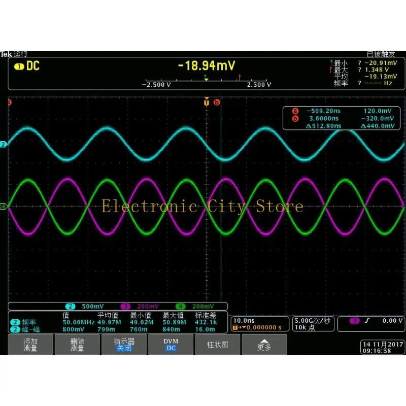 Conversione a porta singola differenziale 10 MHz-3GHz Frequenza intervalli ADF4350 Convertitore differenziale del segnale RF per