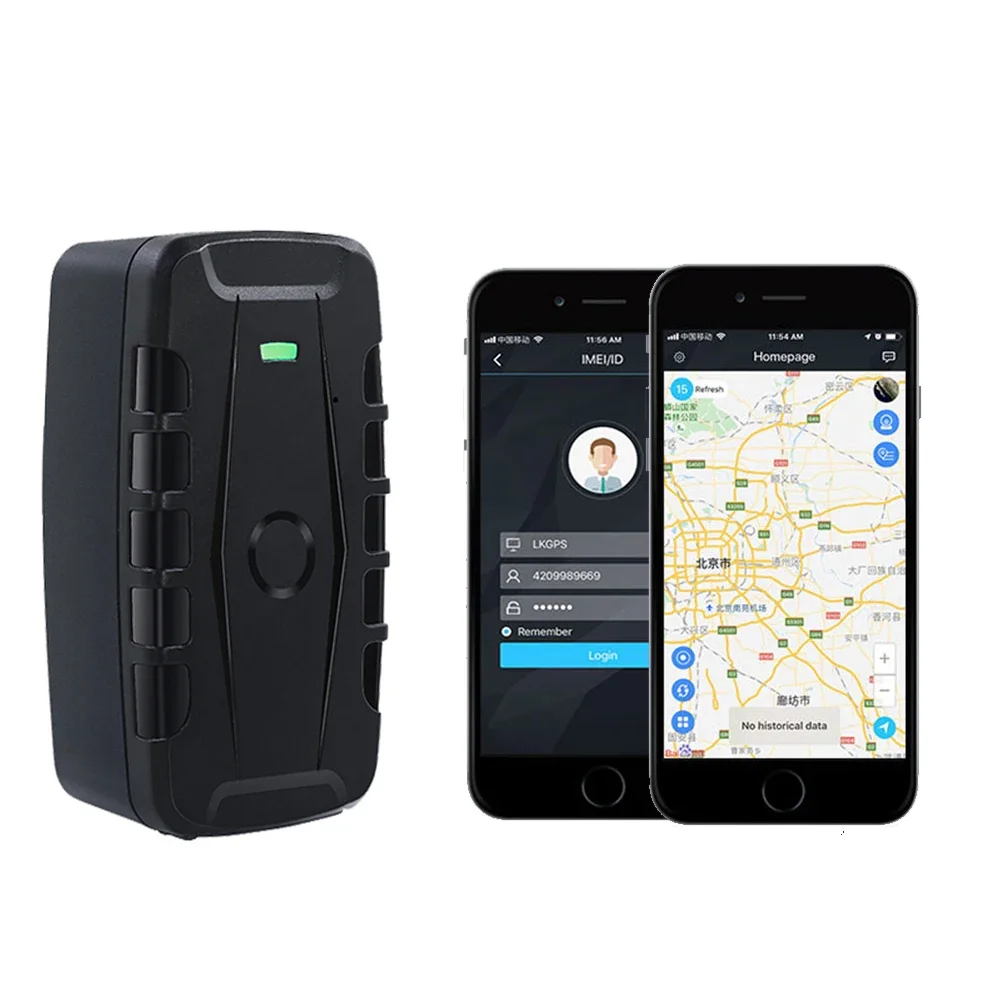 Magnetic gps tracker lk209c-3g 20000mah for 240 days standby anti theft car battery  locator