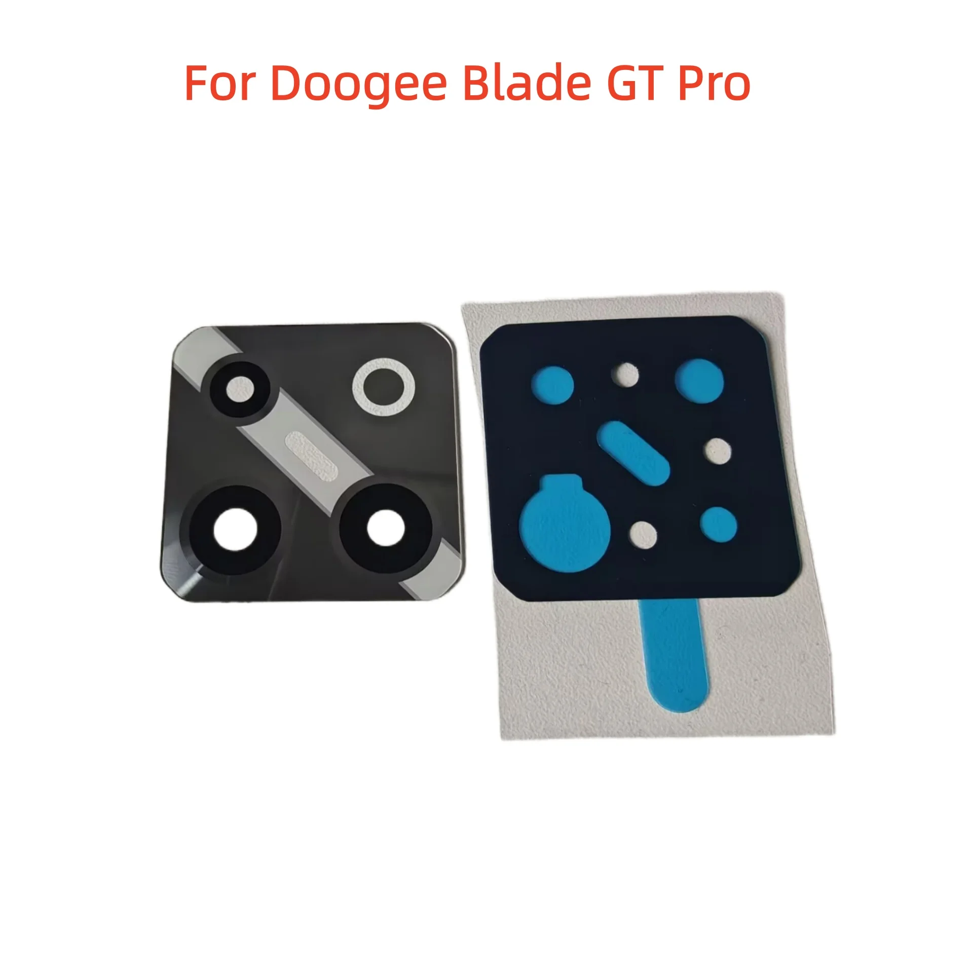

Оригинальная стеклянная крышка для задней камеры мобильного телефона Doogee Blade GT Pro с клейкой лентой, запасная часть для ремонта