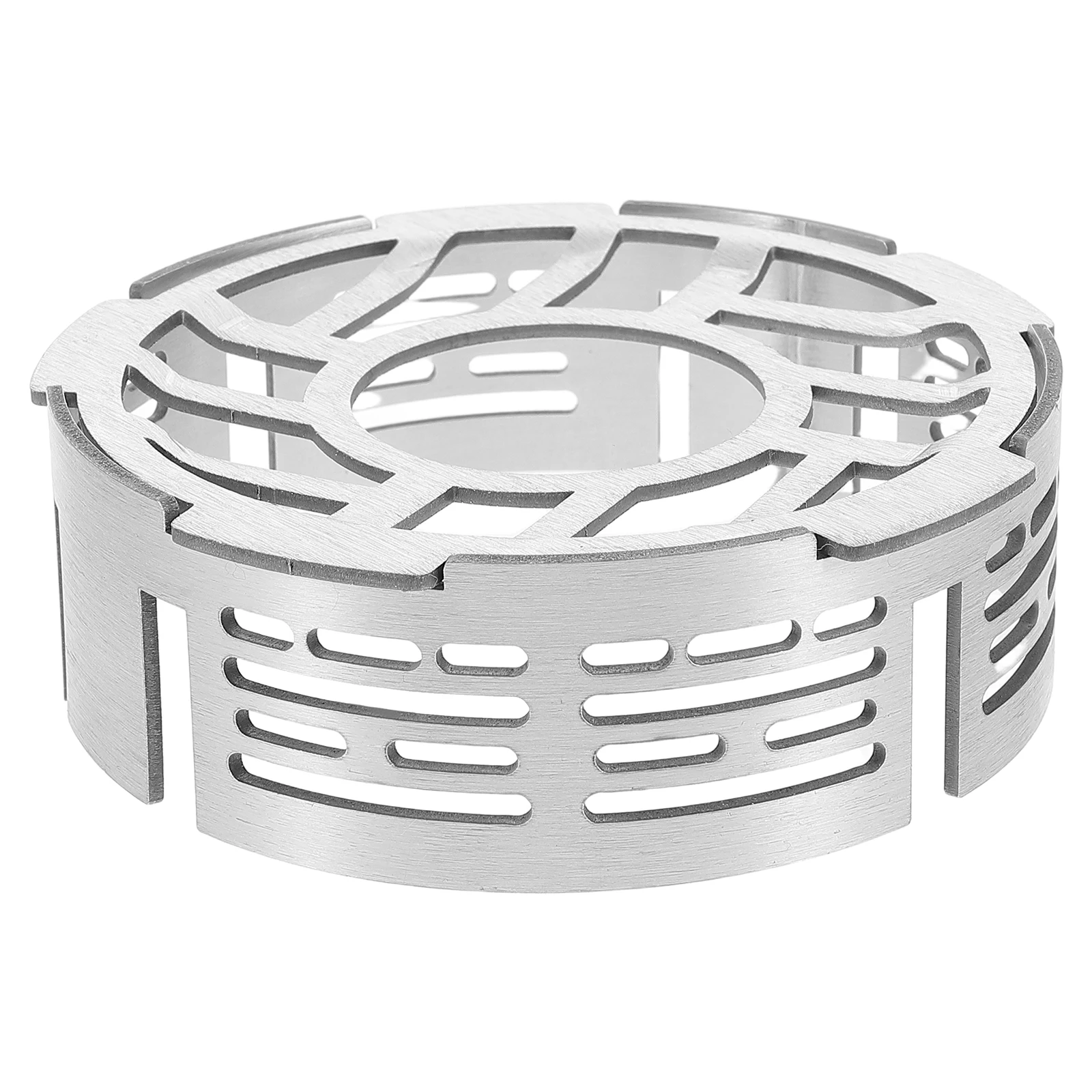 

Outdoor Stove Windproof Ring Portable Camping Accessories Metal Backpacking Gear Wind Blocker For Grill Hiking essentials stove