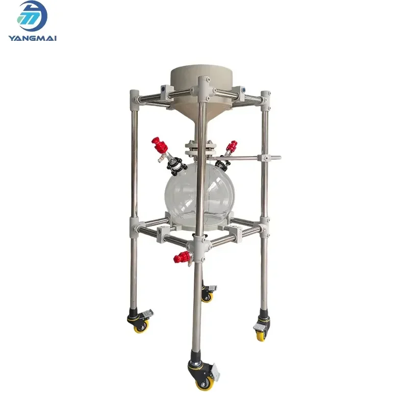 for 20L Industrial Ceramic Buchner Funnel Acid Resistant Porcelain Vacuum Filter Funnel for Chemical Suction Filtration