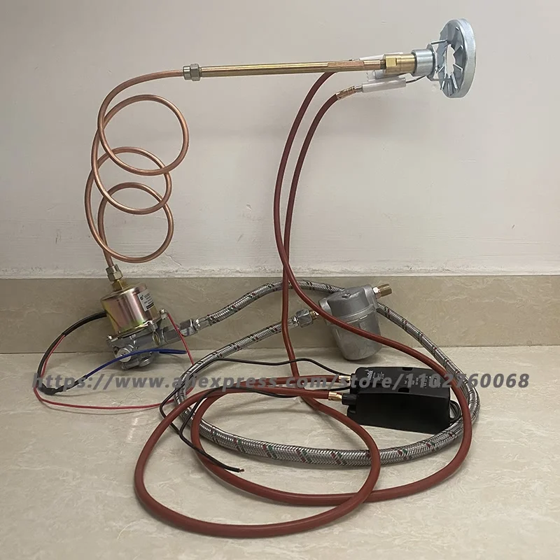 Diesel Light Oil Burner System with High Voltage Ignition Ceramic Igniter and Flame Retention Head Electromagnetic Pump