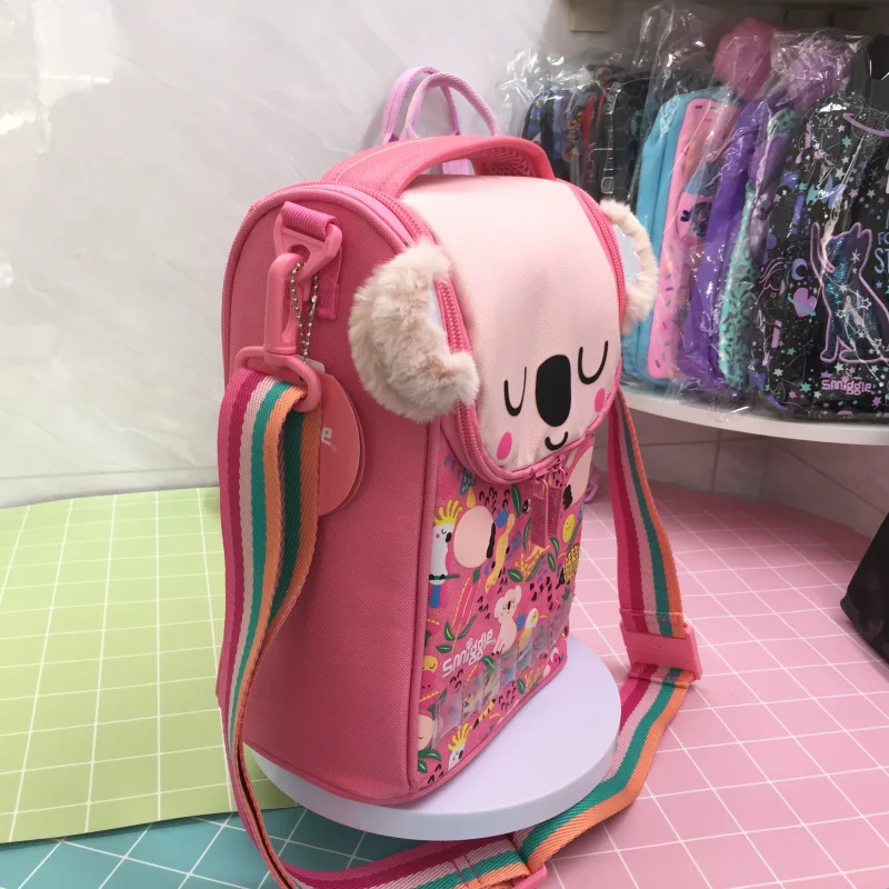 Australia Smiggle Original Lunch Bag Girls Kids Crossbody Bag Koala Cute Waterproof Bento heat preservation Bag Shoulder Bags