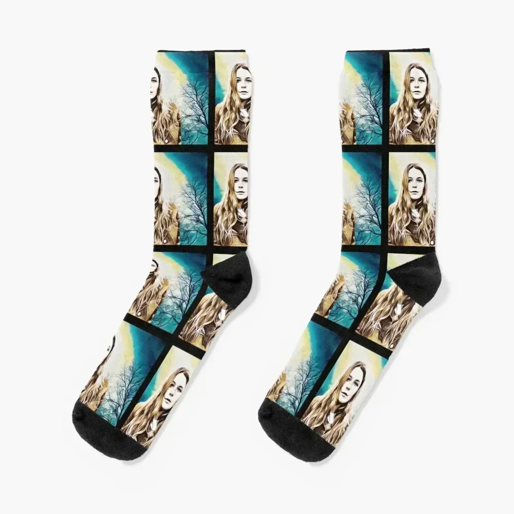 

Maggie in the Trees Socks fashionable sports stockings aesthetic Socks Ladies Men's