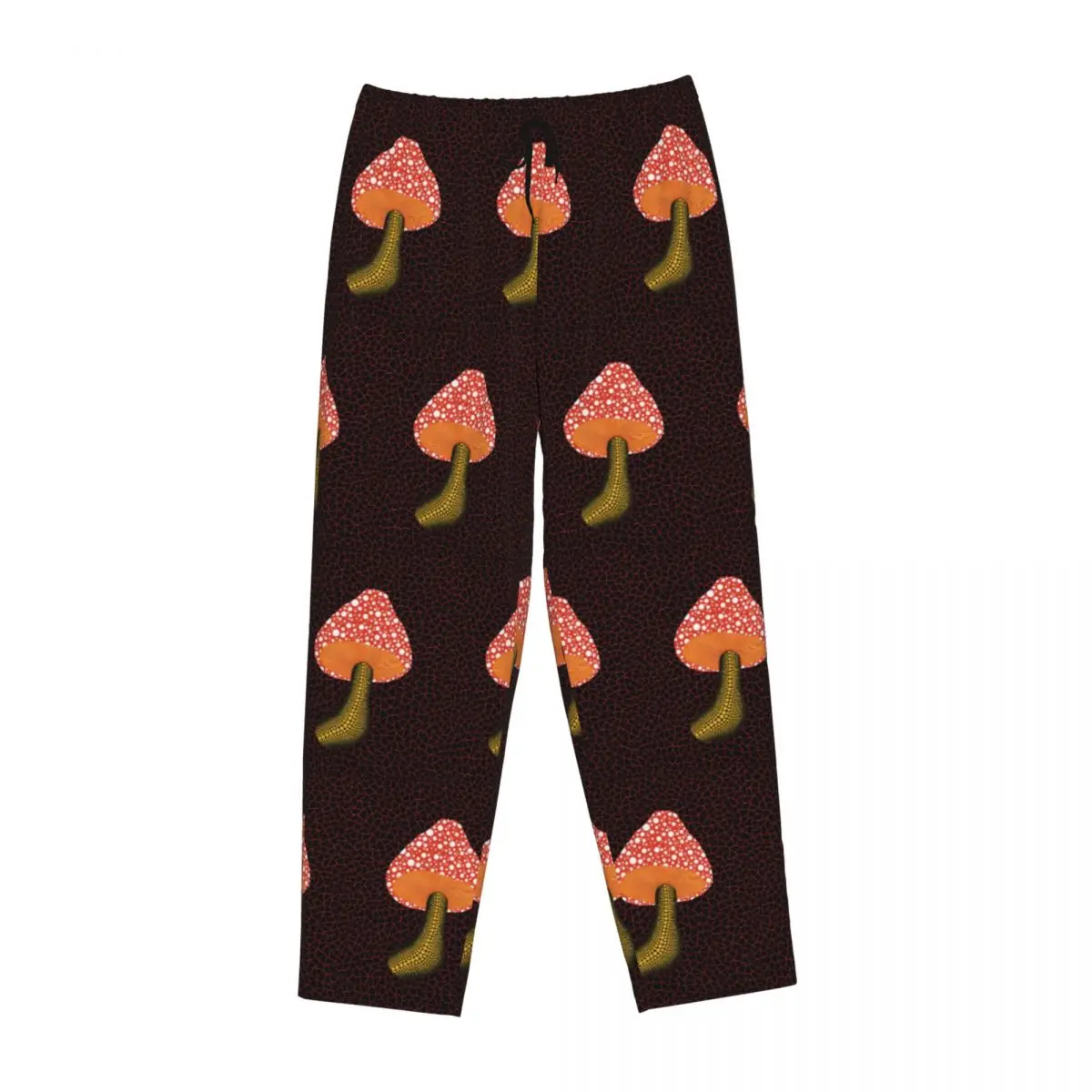Custom K-Kusama Yayoi Pajama Pants Womens Abstract Art Sleepwear Lounge Sleep Bottoms Stretch with Pockets