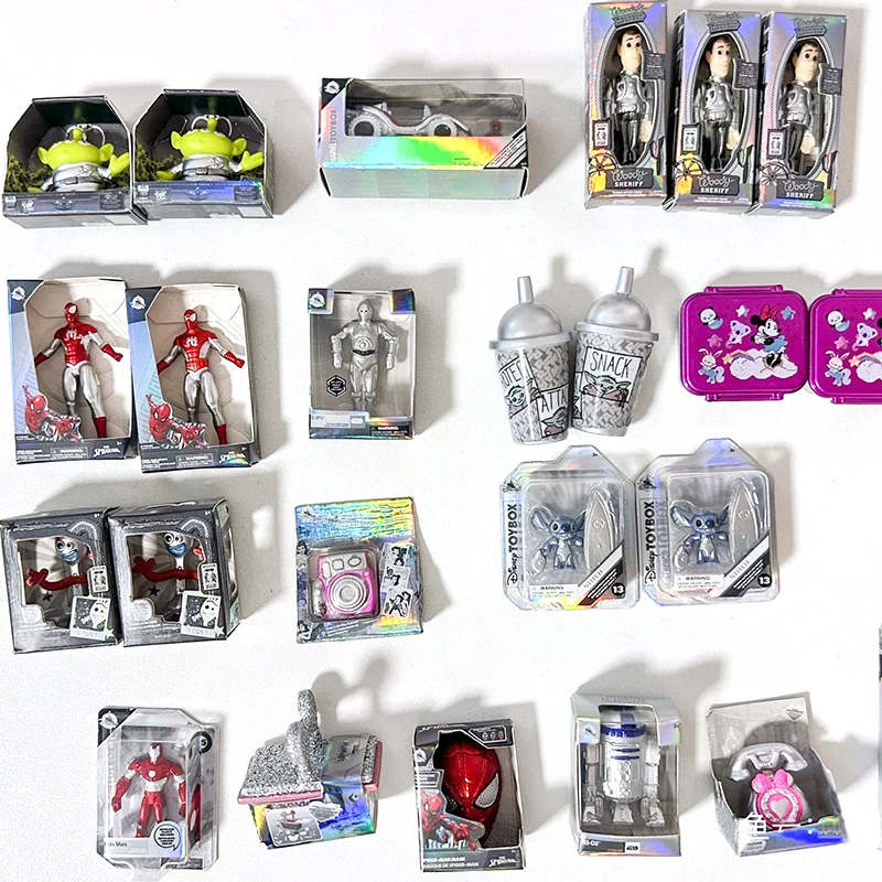 Disney חמש פעמים הפתעה 100 יום כסף מוגבל מהדורה אנימציה דמות אנימציה סיור סיפור צעצוע סיפור נסיכה מיני מודל