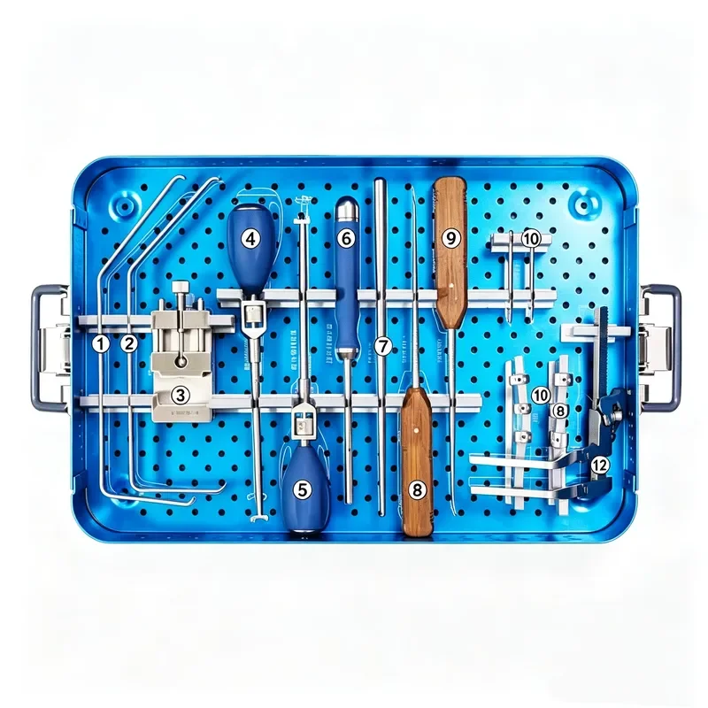 Medical Spinal Fixation OEM Cervical Fusion Cage Instrument Set Anterior Cervical Operation DEAN CE