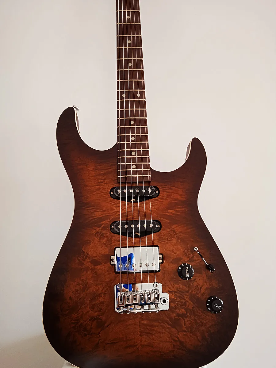 Electric Guitar 6 strings Roasted Maple