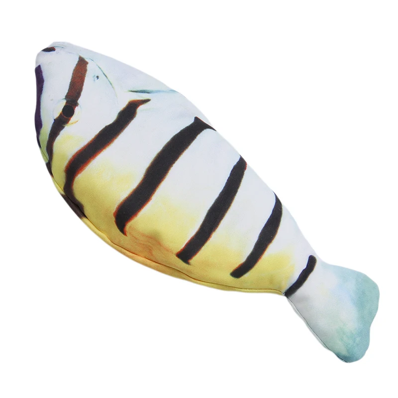 Cute Simulation Fish Pencil Case, Large Capacity Portable Zipper Stationery Storage Pen Bag