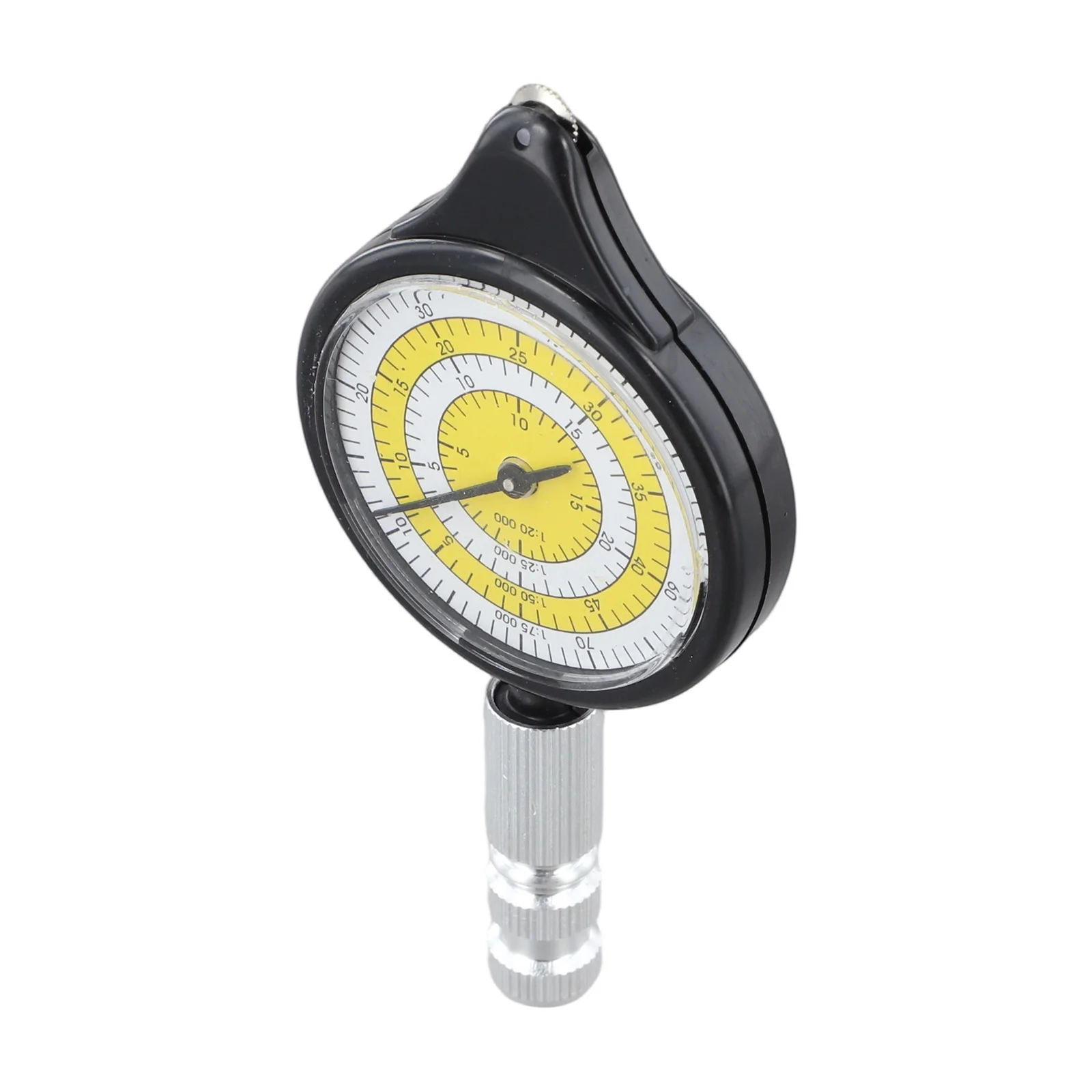 For compass Curve Distance Measuring Tool for Maps Designed to Accurately Measure Travel Distance on Irregular Routes