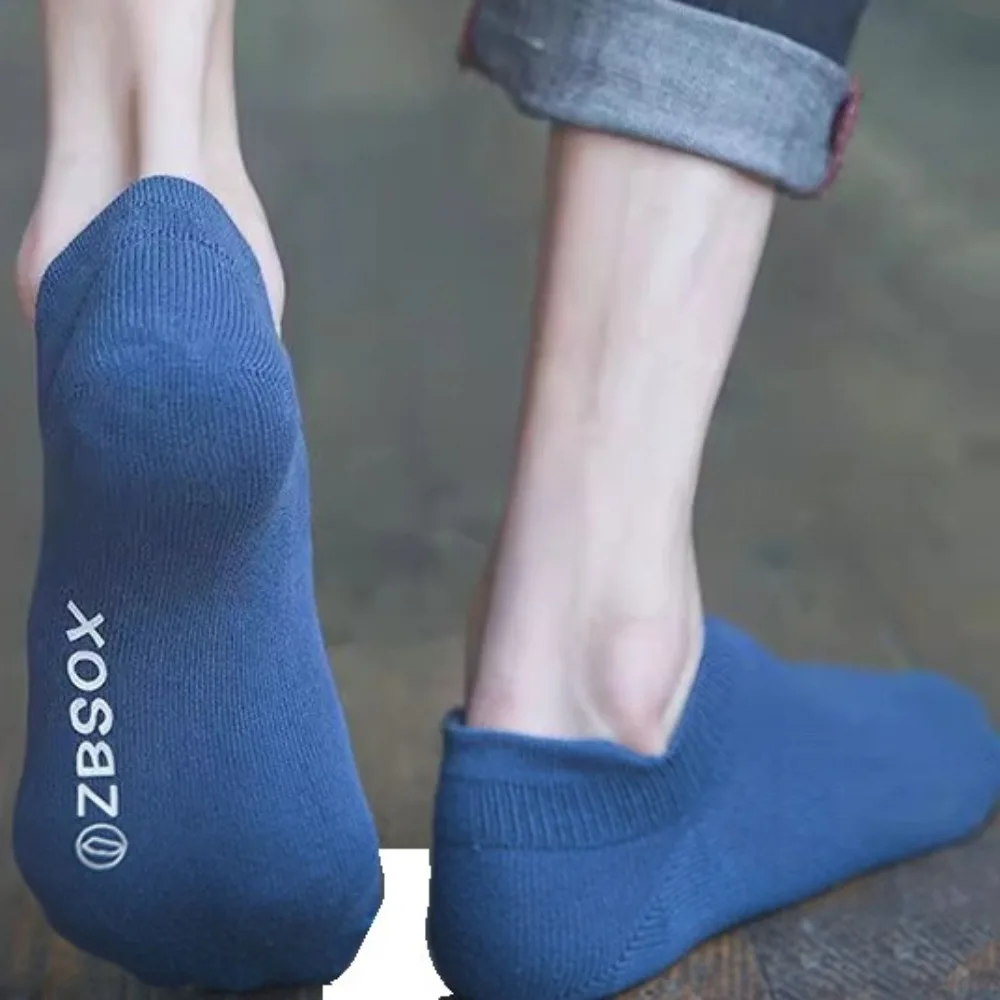 

5 пар удобных хлопковых мужских коротких хлопковых носков с английскими буквами, носки-лодочки, мужские чулочно-носочные изделия, 5 пар тонких дорожных носков, спортивные носки для спортзала