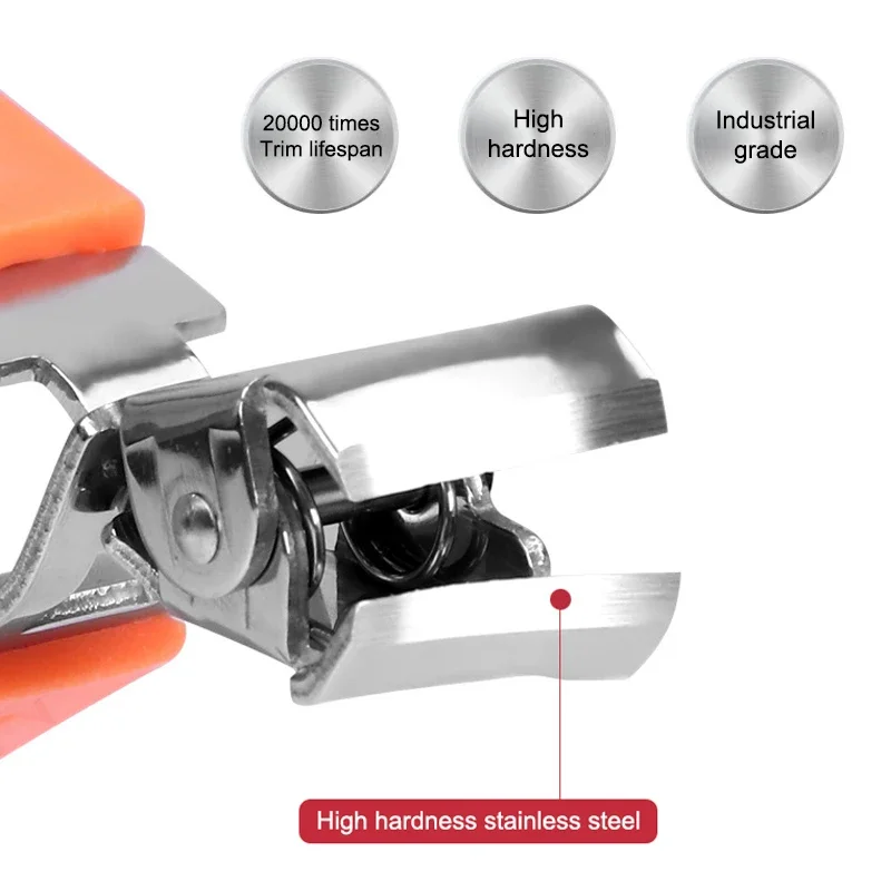 Tagliaunghie Tagliaunghie con lama inclinata Tagliaunghie incarnite per unghie spesse Tagliaunghie per unghie in acciaio inossidabile Tagliaunghie per unghie