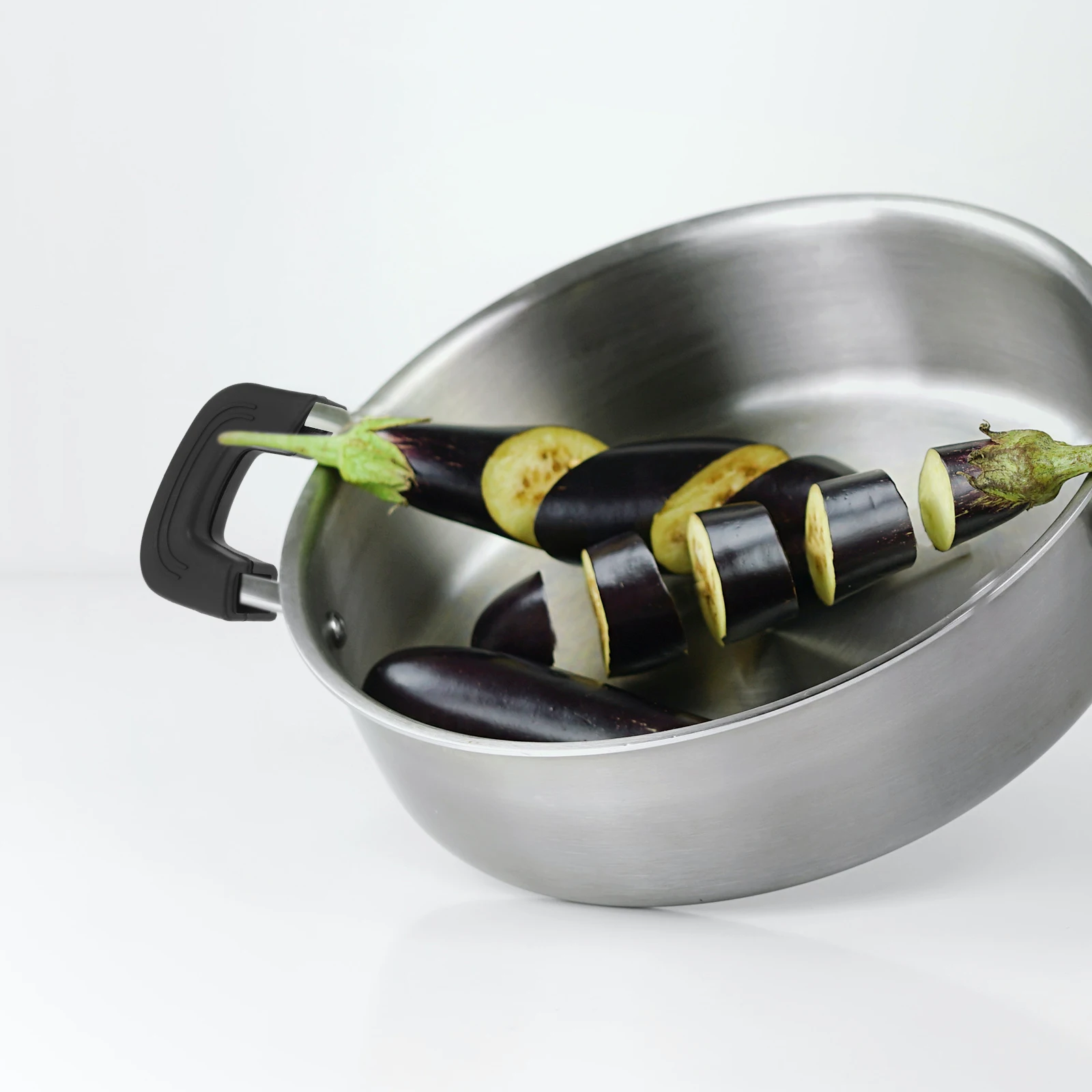 

4Pcs Pot Handle Covers Anti-Scald Heat-Resistant Bendable Non-Slip Handle Protectors for Kitchen Frying Pan Cooker Use