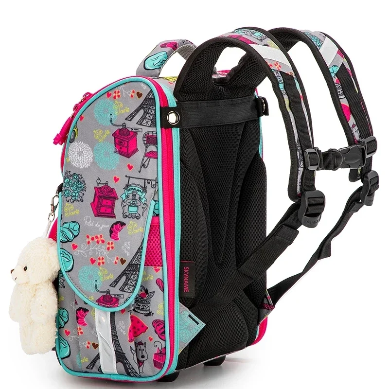 High Quality Brand School Bags For Girls Boys Cartoon Orthopedic  Backpack Children School Bags Kids Satchel Knapsack Mochila