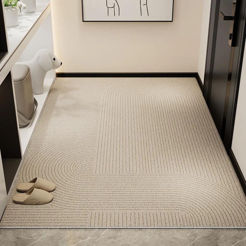 

Premium PVC Entrance Mat Dirt Trapping Wipeable Coir Doormat Luxury Non-Slip Floor Rug for Home Decor