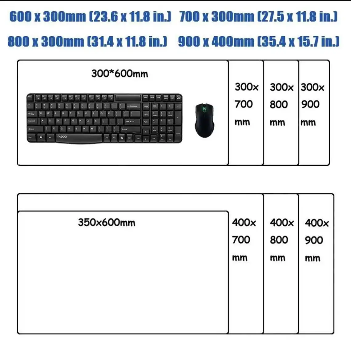 Gaming Mouse Pad, Large Desk Mat, Anti-slip, Stitched Edges, Persona 3 Anime Print, Keyboard Pad for Gamer Home Office - view 6
