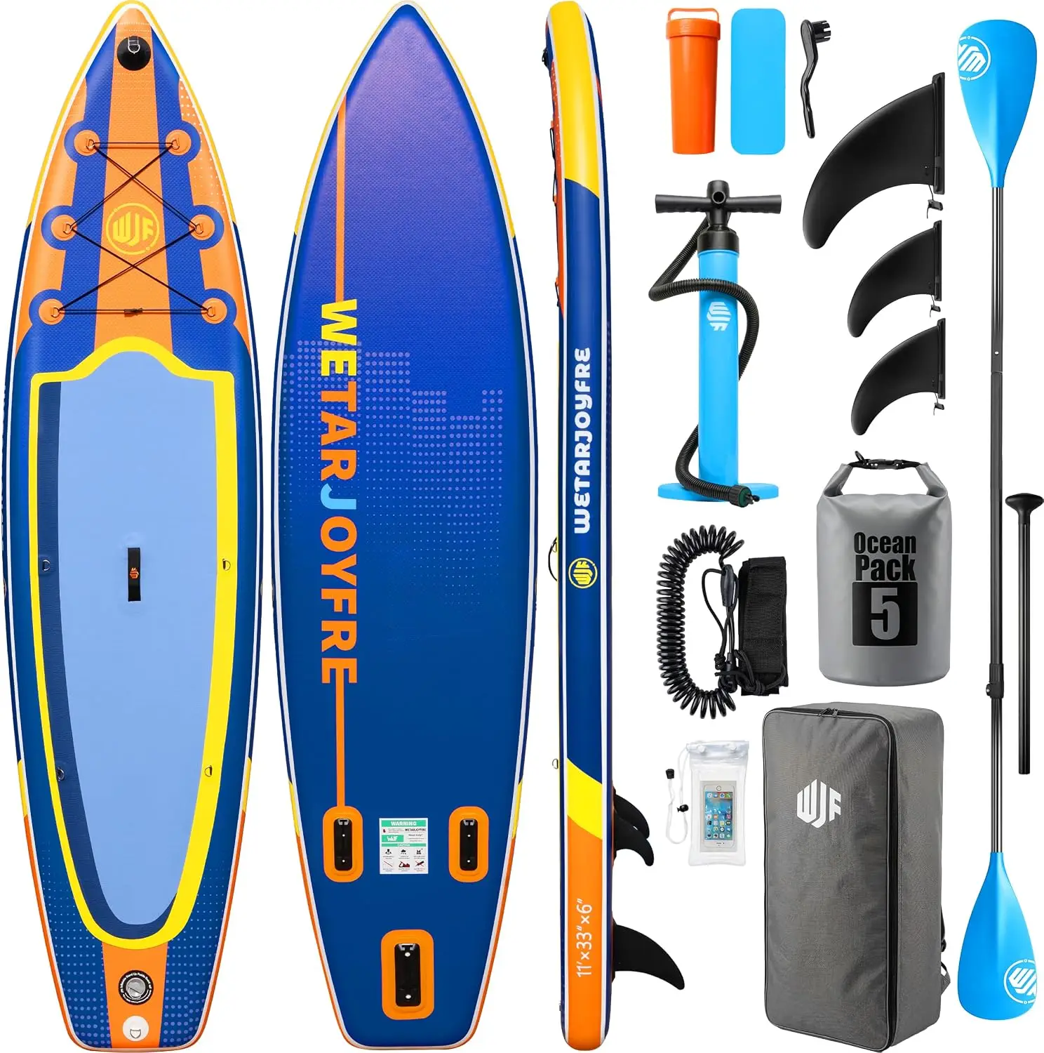 Inflatable Stand Up Paddle Board, 11' x 33