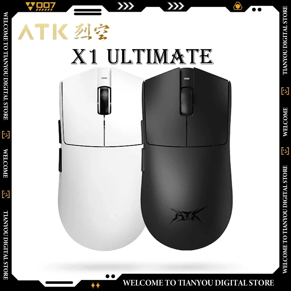 ATK Blazing Sky X1 ULTIMATE Pro Ultra Pro Max FPS E-sport Ergonomics Gaming Accessory Mouse Gamer Mouse Laptop Accessories Gift