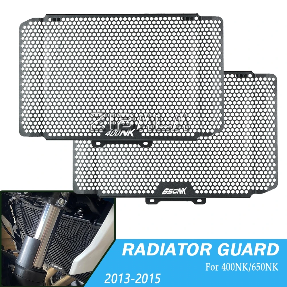 

For CFMOTO CF MOTO 400NK 650NK Radiator Grille Guard Cover NK400 NK650 NK 400 650 NK Parts Protector 2013-2015 2014 Motorcycle