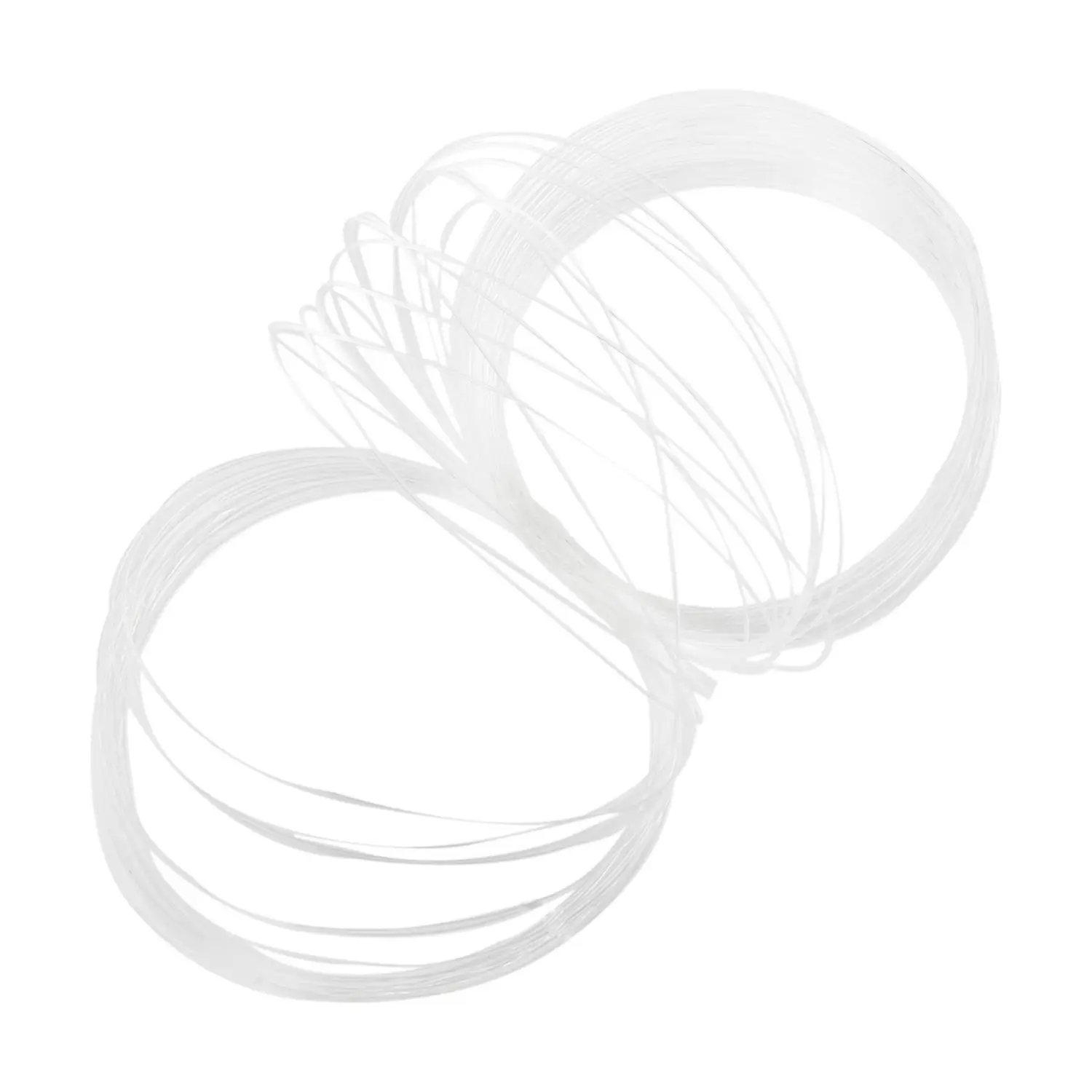 Mulinello da pesca in nylon da 0,80 mm, diametro 33 m di lunghezza, bianco XQ