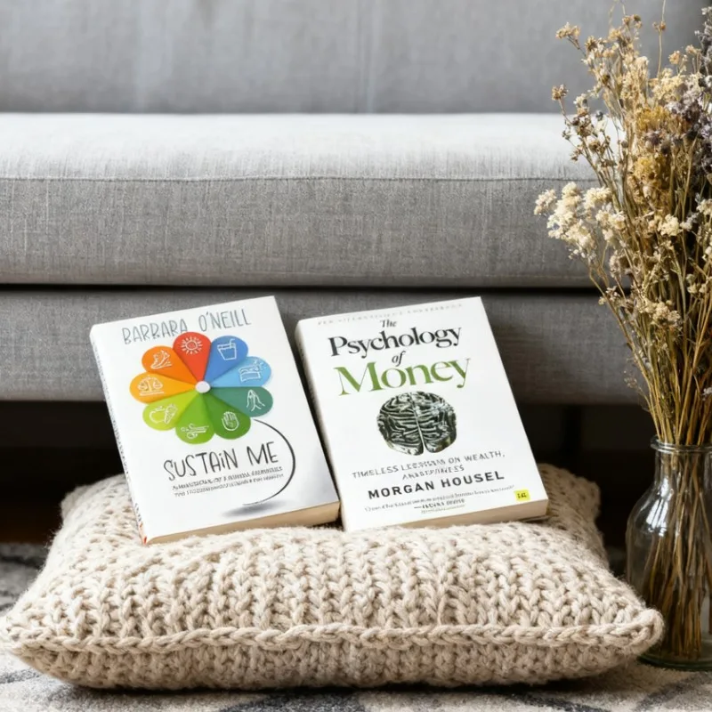 

《Sustain Me》+《Психология моей》Набор финансовой мудрости с устойчивостью Мастер богатства Логика достижения стабильной зоны Рождественский подарок