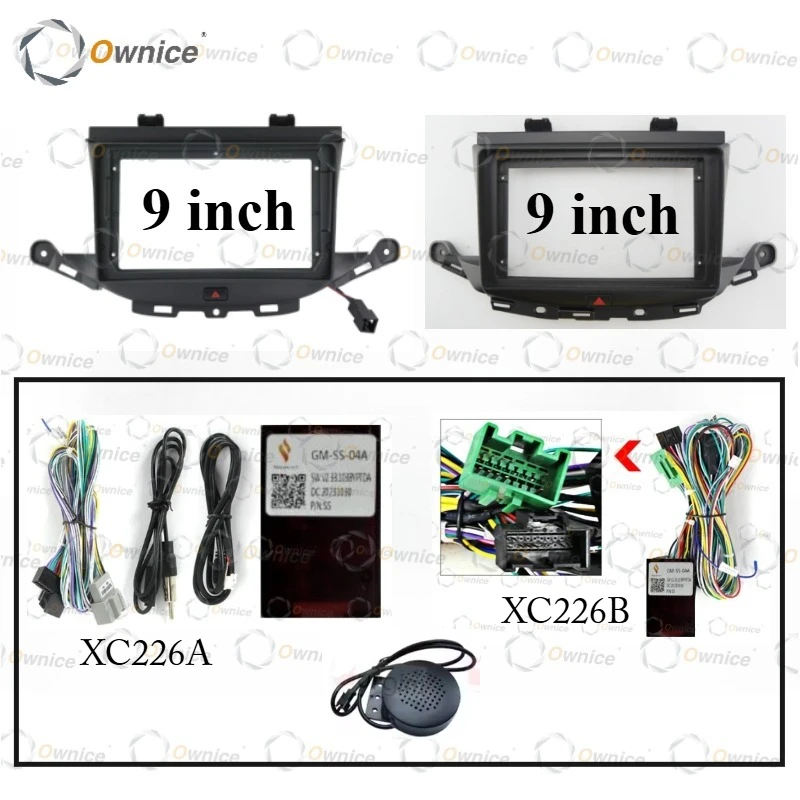 Рамка для автомобильного Android-радио Ownice 9