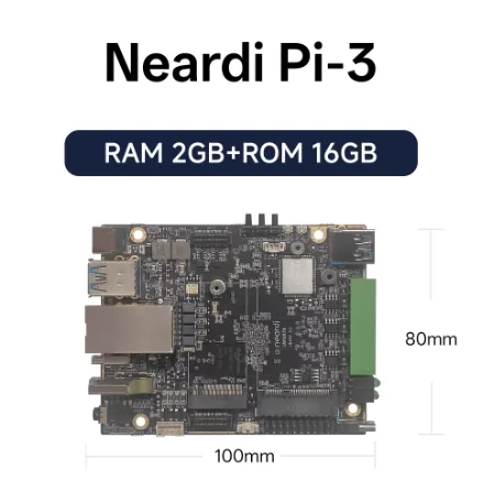 Pi3 RK3576 Industrial AI Core Development Board 6TOPS NPU Computing Power 8GB RAM Linux/Android Dual System 4K Video Decoding
