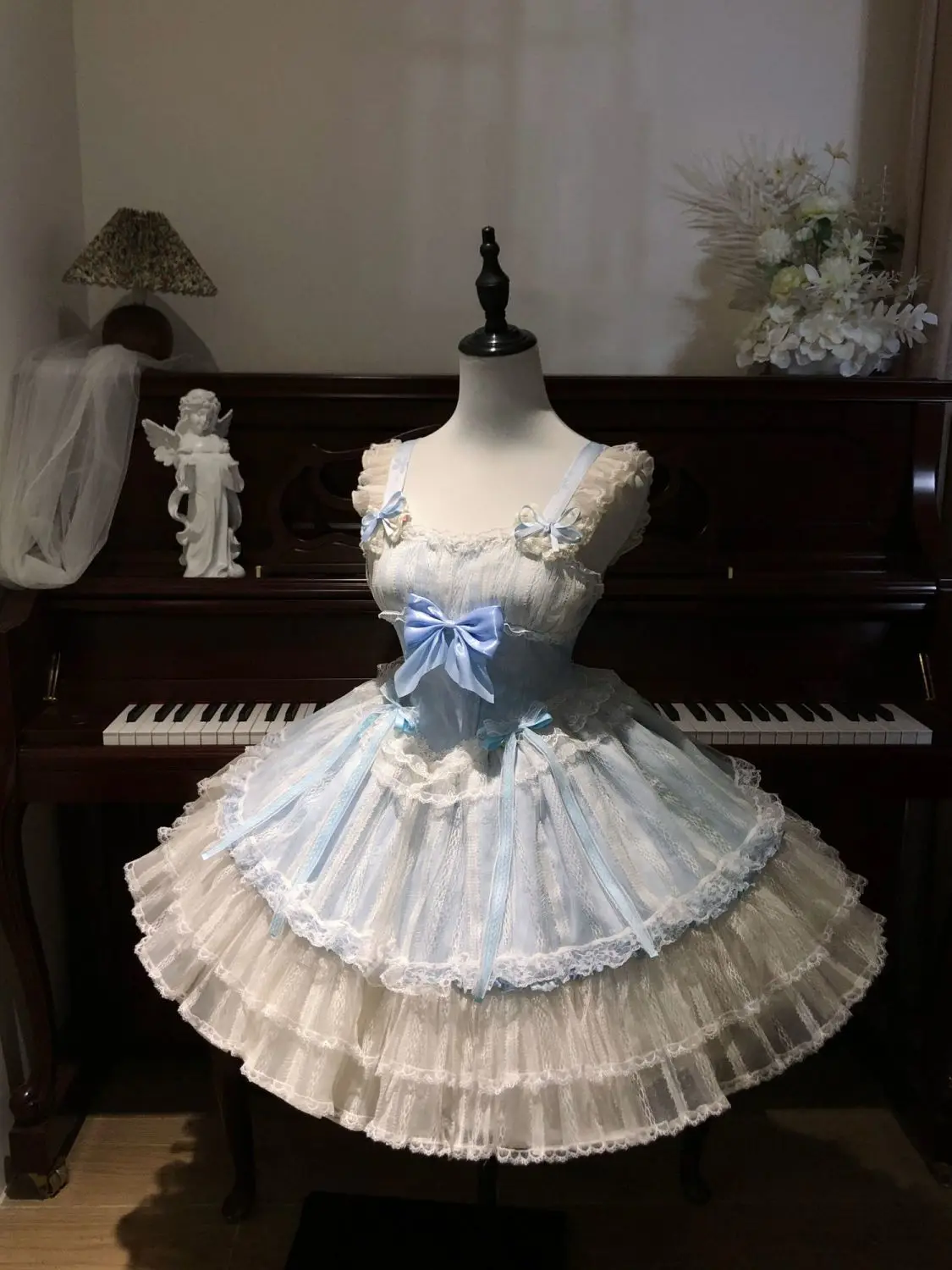 MAGOGO Original Lolita ballet Lolita short jsk halter dress girl's cake dress