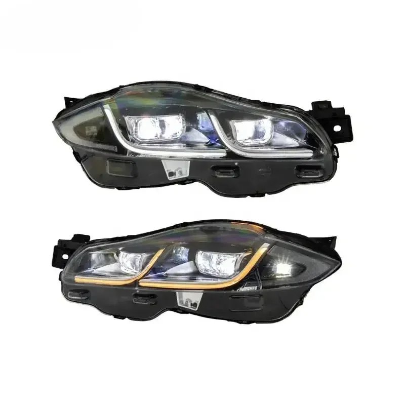 Play And Plug Car LED Headlight 2014 2015 2010 2013 XJL Upgrade To 2019 Style XJL LED Headlights Lens For Jaguar XJ X351