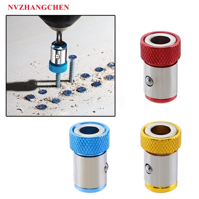 1PC Magnetic Ring Alloy Screwdriver Bits Holder Electric Anti-Corrosion Strong Magnetizer Phillips drill bit Magnetic Universal