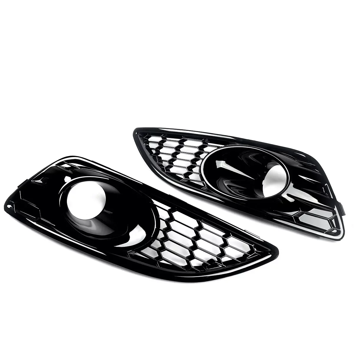 

Front Fog Lamp Case Grille FOR FORD FIESTA MK7.5 Facelift 2013-2017 FRONT BUMPER LOWER FOG LIGHT COVER GRILLE Lights Cover Grid