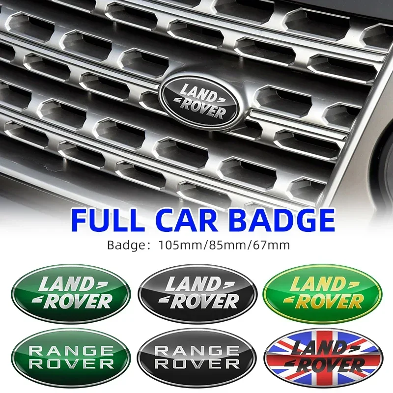 Car Original Front Grille Badge Replace Emblem Lid Logo For Land Rover Range Rover Defender Evoque Discovery Sport L322 Guardian