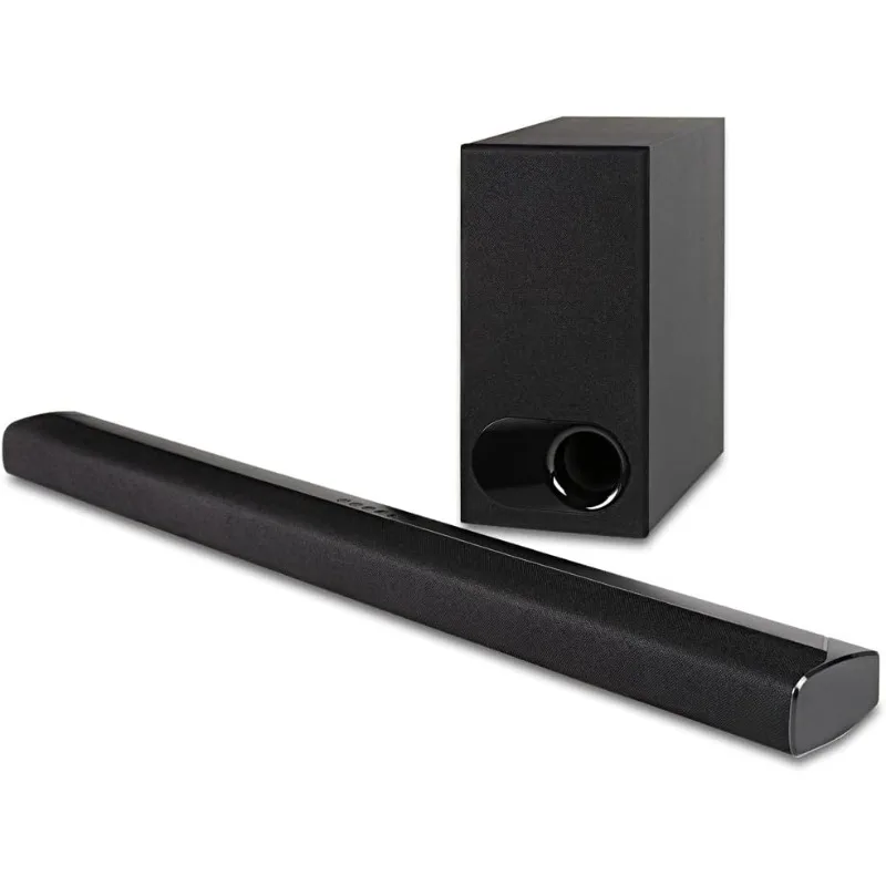 Signa S2 Sound Bar&Wireless Subwoofer–Exclusive VoiceAdjust Technology,Ultra-Slim Design,Works with 4K&HD TVs,Optical