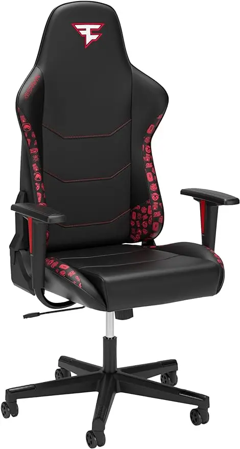 

110 Ergonomic Gaming Chair - Racing Style High Back PC Computer Desk Office Chair - 360 Swivel, Integrated Headrest, 135