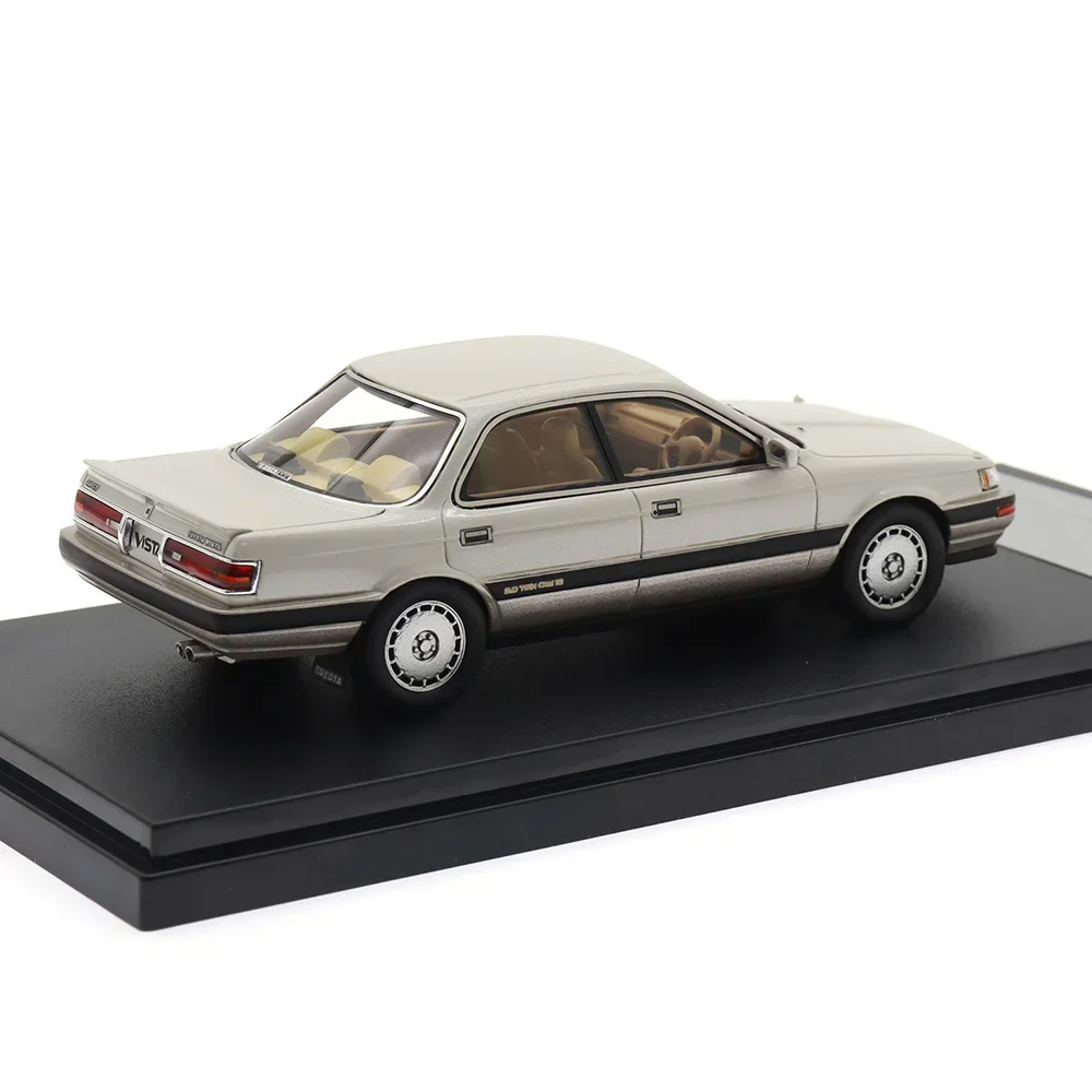 Hi-story Brand 1:43 Car Model TOYOTA  VISTA HARDTOP 2000GT 1987 Edition Model Resin High Simulation Vehicle Toys Collection