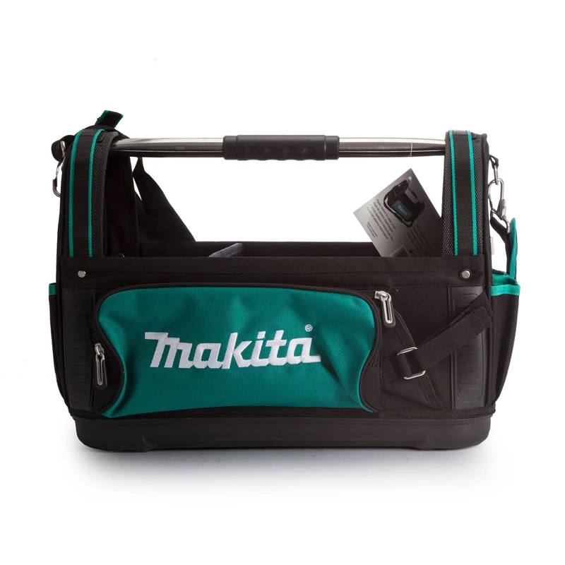 Imagem -05 - Makita-multifuncional Canvas Tool Bolsa Reforce Bolsa Portátil Tamanho Grande Heavy Open Tote Kit de Armazenamento Universal D51122