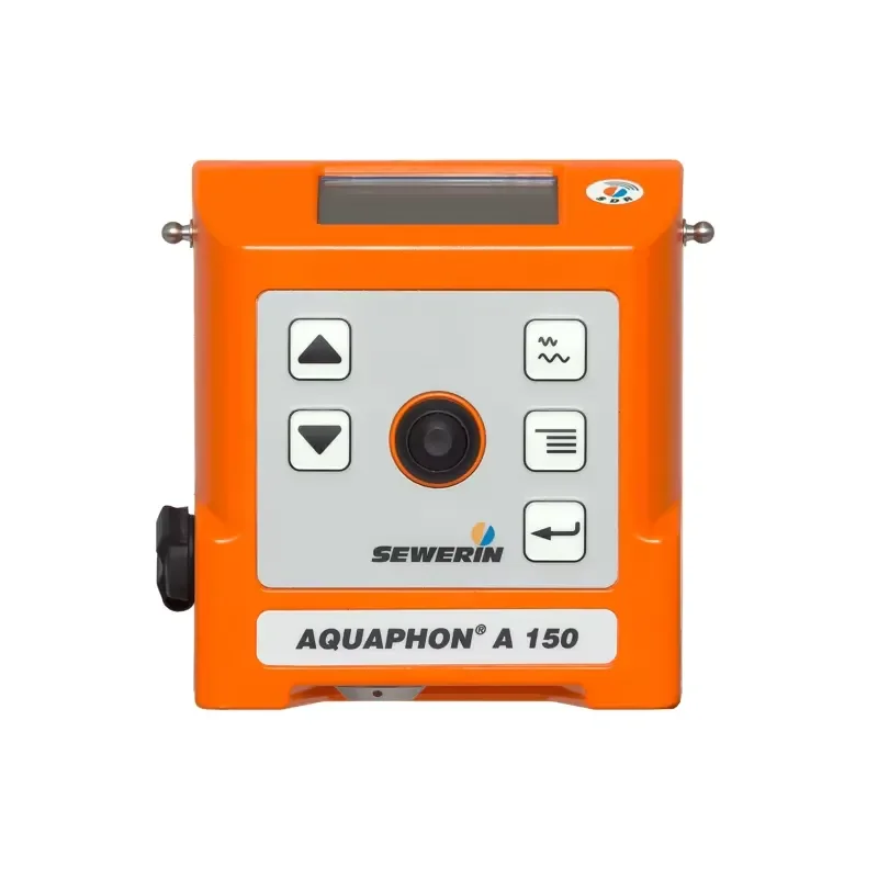 A150 Compact Portable Acoustic Leak Locator / Ground Microphone Receiver Ground Listening Leak Detection Instrument